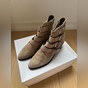 Brand New Womens Suede Booties